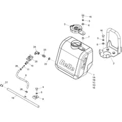 Belle PCX 13-40E+ - Water Kit Option