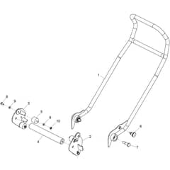 Belle PCX 16-45 & 16-50 - Handle Assembly