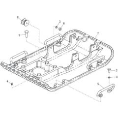 Belle PCX 20-45 & 20-50 - Bedplate Assembly