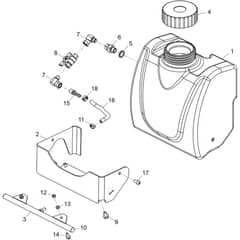 Belle PCX 60A - Water Tank Assembly