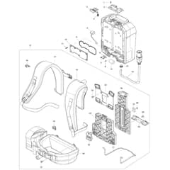 Makita PDC1200 - Portable Power Pack - Power Tool Diagram