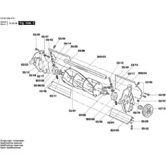 17S Petrol Cylinder Mower Cylinder Cutter Assembly - 3 616 C04 A72