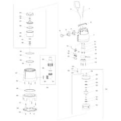 Makita PF0410 - Submersible Pump - Power Tool Diagram