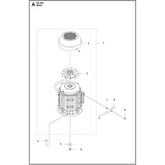 Husqvarna PG 400 - 970704501 - Motor