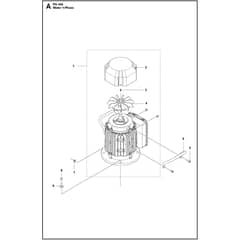 Husqvarna PG 450 - 970755005 - Motor 1-Phase