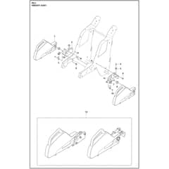 Husqvarna PG 5 - 970603104 - Weight Assy
