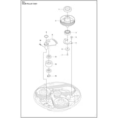 Husqvarna PG 5 - 970603104 - Idler Pulley Assy