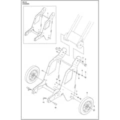Husqvarna PG 5 S - 970602601 - Chassis