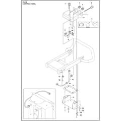 Husqvarna PG 5 S - 970602601 - Control Panel