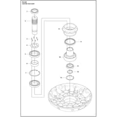 Husqvarna PG 6 DR - 970604103 - Pulley Assy