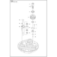Husqvarna PG 6 DR - 970604103 - Idler Pulley Assy