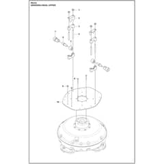 Husqvarna PG 6 S - 970603504 - Grinding Head Upper