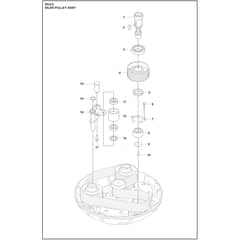 Husqvarna PG 6 S - 970603504 - Idler Pulley Assy