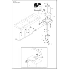 Husqvarna PG 6 XR - 970604403 - Control Panel