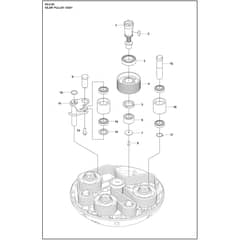 Husqvarna PG 6 XR - 970604403 - Idler Pulley Assy
