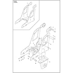 Husqvarna PG 8 DR - 970605303 - Chassis