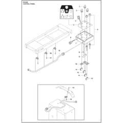 Husqvarna PG 8 DR - 970605303 - Control Panel