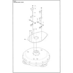Husqvarna PG 8 S - 970604703 - Grinding Head Upper