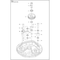 Husqvarna PG 8 S - 970604703 - Idler Pulley Assy