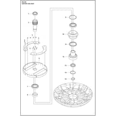 Husqvarna PG 8 XR - 970605803 - Center Hub Assy