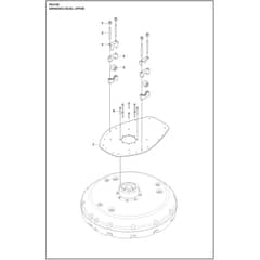 Husqvarna PG 8 XR - 970605803 - Grinding Head Upper