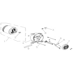 PGE 25 DCS -  - Efco Generator Generator group Diagram