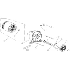 PGE 35 DCS -  - Efco Generator Generator group Diagram