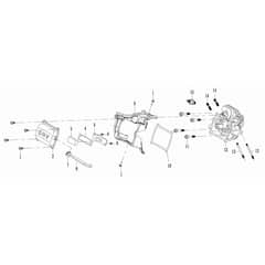 PGE 48i S -  - Efco Generator Cylinder Head Diagram