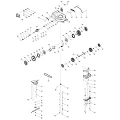 Makita PLM4631N2 - Petrol Lawn Mower - Power Tool 02 Diagram