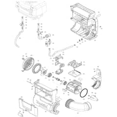 Makita PM001G - Cordless Backpack Mist Blower - Power Tool 02 Diagram