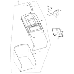 Makita PM5600S3R - Petrol Lawn Mower - Power Tool 04 Diagram