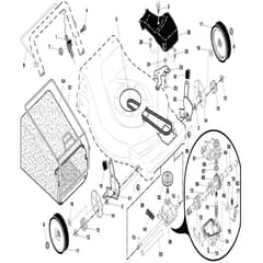 McCulloch PM6556 D - 96141011600 - 2007-04 - Drive Parts Diagram