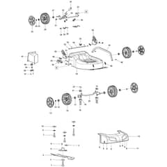 Makita PM-411C - Engine Grass Trimmer - Power Tool 01 Diagram