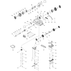 Makita PM-4602S3C - Engine Grass Trimmer - Power Tool 01 Diagram