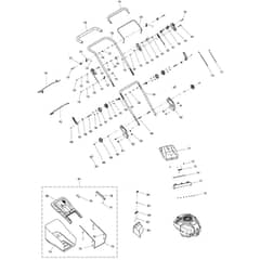 Makita PM-4602S3C - Engine Grass Trimmer - Power Tool 02 Diagram
