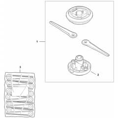 Stihl PolyCut 12-2 - Mowing Head - Parts Diagram