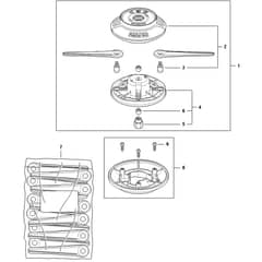 Stihl PolyCut 18-2 - Mowing Head - Parts Diagram