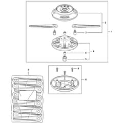 Stihl PolyCut 28-2 - Mowing Head - Parts Diagram