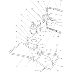 Belle Post Hole Borer - Main Assembly
