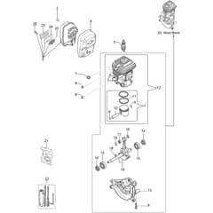 Power Unit -  - Efco Multi Function Tool Engine Diagram