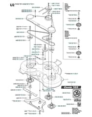 Husqvarna PR18 AWD - 103cm Cutting Deck