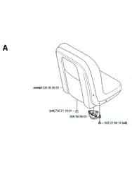 Husqvarna PR18 AWD - Seat