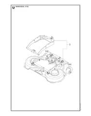Husqvarna PR 17 AWD - 103cm Cutting Deck