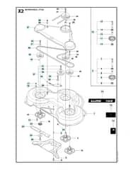 Husqvarna PR 17 AWD - 103cm Cutting Deck 3