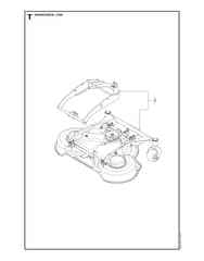 Husqvarna PR 17 AWD - 94cm Cutting Deck