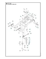 Husqvarna PR 17 AWD - Frame