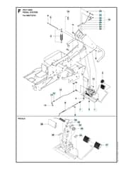 Husqvarna PR 17 AWD - Pedals 2