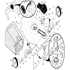 McCulloch PRE6556 - 96141009401 - 2007-03 - Drive Parts Diagram