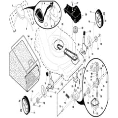 McCulloch PRE6556 - 96141009404 - 2008-02 - Drive Parts Diagram