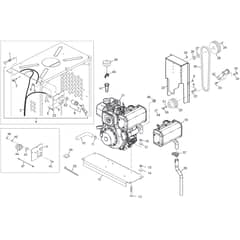 Belle Premier XT - Engine Assembly (Yanmar) (From 911050)